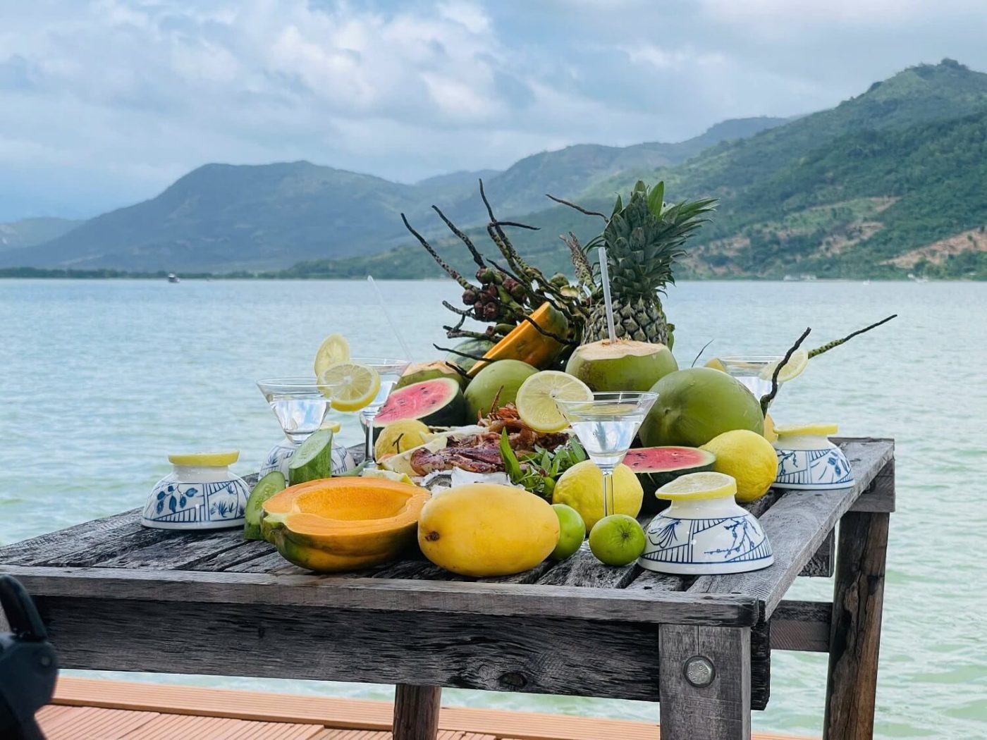 tour picnic cho gia đình ở cam ranh